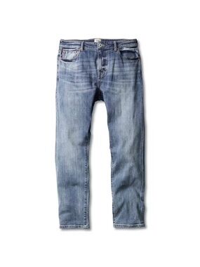NWT Huckberry Flint and Tinder Men’s Stretch Selvedge Denim - Light Wash